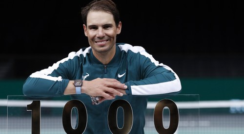 Nadal štvrtým tenistom s tisíc víťazstvami