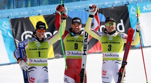 Kriechmayer si s Kildem podelil všetkých 10 zjazdov, Vlhová klesla na 3. miesto v celkovom poradí