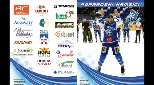 Bulletin Popradskí kamzíci - HK Orange 20