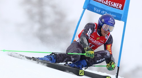 Obrovský slalom vo Val d'Isere pre Odermatta, Adam Žampa 26.