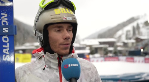 Bratia Žampovci v cieli obrovského slalomu, triumfoval Rakúšan Haaser