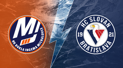 HK Dukla Ingema Michalovce - HC Slovan Bratislava 10:1 v 23.kole Tipos extraligy