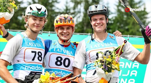 Michal Adamov juniorským majstrom sveta v behu na kolieskových lyžiach