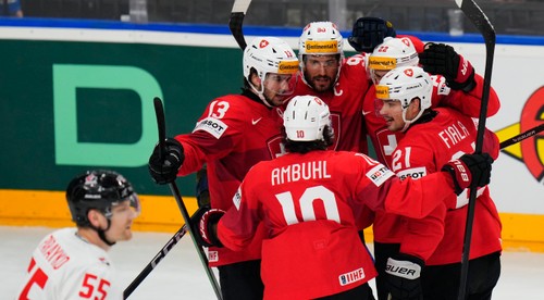 Kanada novým lídrom A skupiny, nad Švajčiarmi vyhrala 3:2