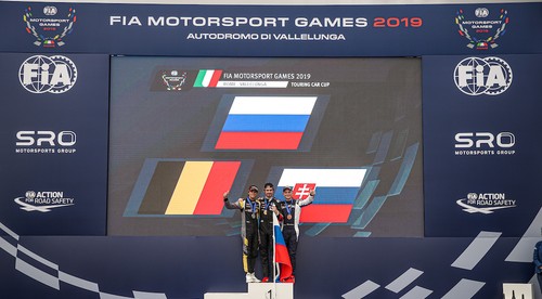 Homola získal bronz na FIA Motorsport Games 2019 v Ríme