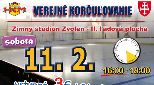 Verejné korčuľovanie aj v šiestom týždni