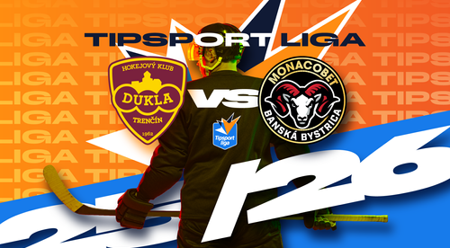 HIGHLIGHT: HK Dukla Trenčín - HC MONACObet Banská Bystrica 2:3 v 29. kole Tipsport ligy