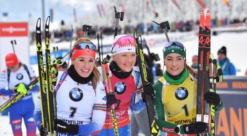 Ďalší svetový výsledok. Paulína Fialková na stupni v stíhacích pretekoch v Hochfilzene