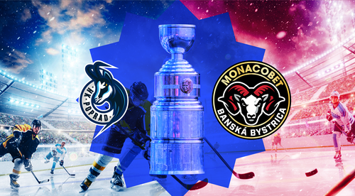 HK Poprad - HC MONACObet Banská Bystrica 2:3 v 19. kole Tipos extraligy