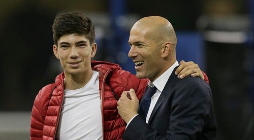 Real Madrid vs Alavés. Zidanovci otec a syn proti sebe