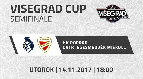 Nitra a Poprad v semifinále play-off Vyšehradského pohára