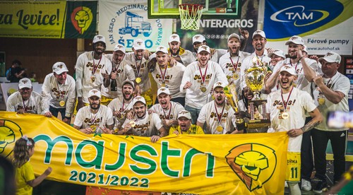 Basketbalovými majstrami Slovenska sú Patrioti Levice