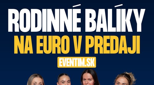 Rodinné balíčky na ME v hádzanej žien 2026 sú v predaji