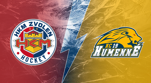 HKM Zvolen - HC 19 Humenné 4:0 v 43. kole Tipos extraligy