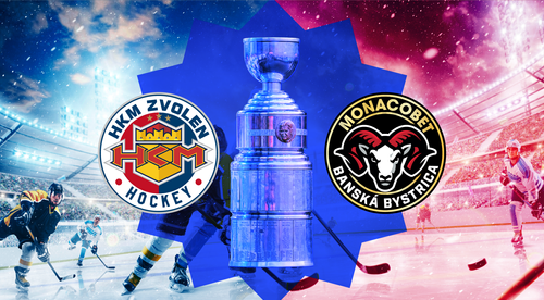 HKM Zvolen - HC MONACObet Banská Bystrica 5:4n v 20. kole Tipos extraligy
