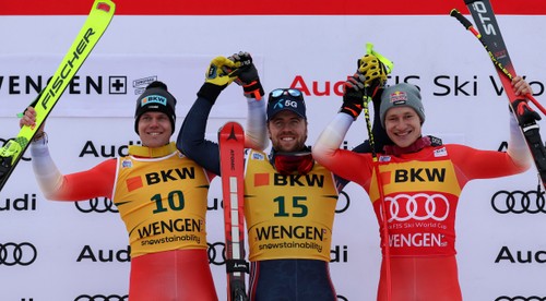 Jazda na hranici možností - Kilde vyhral super-G vo Wengene