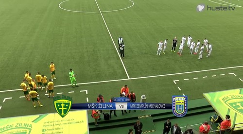 ZOSTRIH: MŠK Žilina - MFK Zemplín Michalovce 5:0