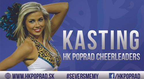 Kasting HK Poprad cheerleaders