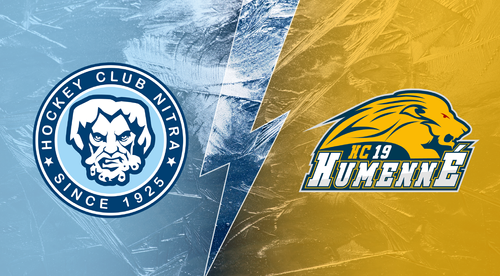 HK Nitra - HC 19 Humenné 6:2 v 19.kole Tipos extraligy