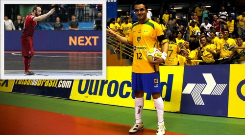 10 extra gólov! Falcao vs Ricardinho! Unikátny futsalový battle! Kto je lepší?!