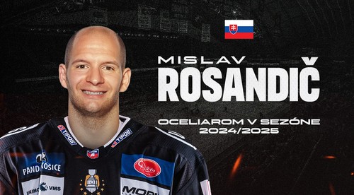 Mislav Rosandič posilní HC Košice