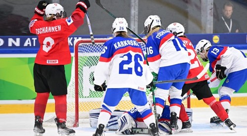 MS U18: Slovensko - Švajčiarsko 3:5