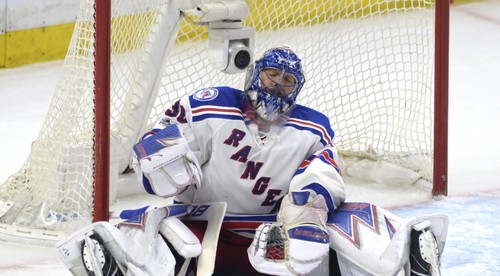 Prvý triumf New Yorku Rangers v sezóne, čisté konto Lundqvista