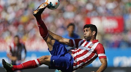 Je to tu! Diego Costa a Griezmann v jednom útoku