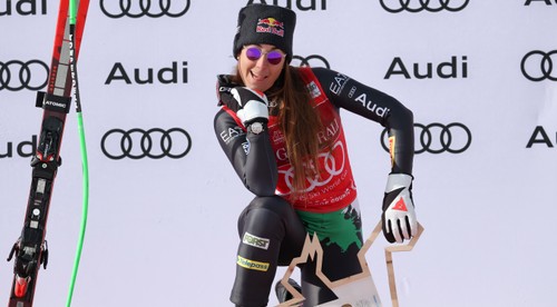 Goggiová vyhrala zjazd v Crans Montane, Vlhová 22.