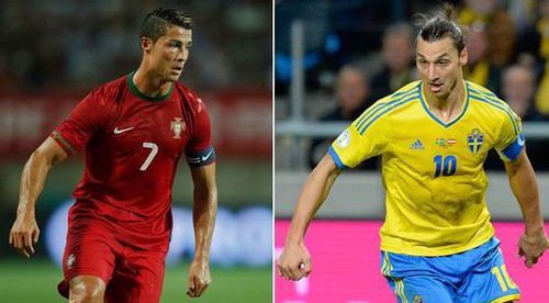 Skús to zo 40 metrov! Reakcia Ibrahimoviča na Ronaldove nožničky
