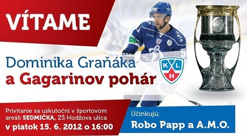 Trenčín privíta Gagarinov pohár - program