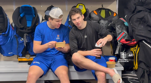 Hokejisti do 20 rokov vyzvú opäť Nemecko, pred duelom si pochutili na domácej kuchyni