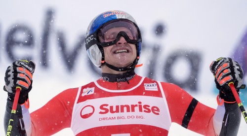 Odermatt vyhral piaty obrovský slalom v Adelbodene, Žampovci nepostúpili do 2. kola