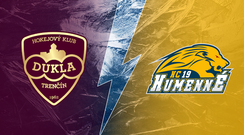 HK Dukla Trenčín - HC 19 Humenné 4:1 v 21.kole Tipos extraligy