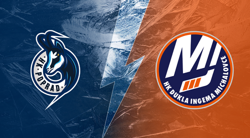 HK Poprad  - HK DUKLA Ingema Michalovce 2:1 v 36. kole Tipos Extraligy