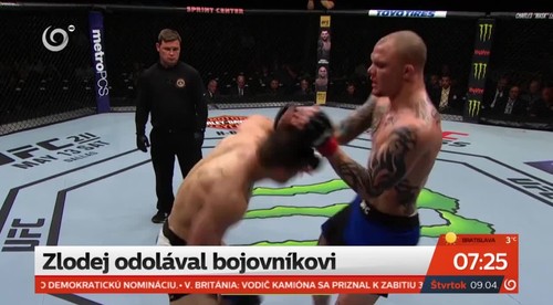 Zlodej odolával profíkovi z UFC, tomu musela pomôcť svokra