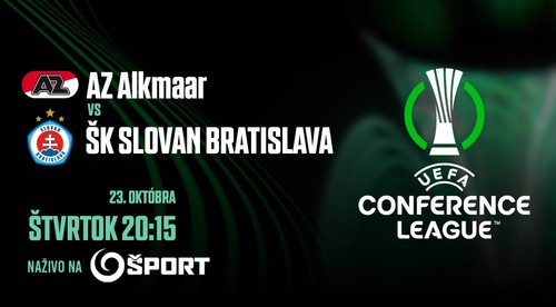 ŠK Slovan Bratislava v Konferenčnej lige vysiela JOJŠPORT