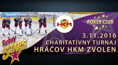 HKM ZVOLEN A REBUY STARS SPOLOČNE PODPORIA DOBRÚ VEC