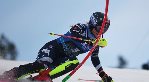 Shiffrinová suverénna v slalome. V Levi ako doma
