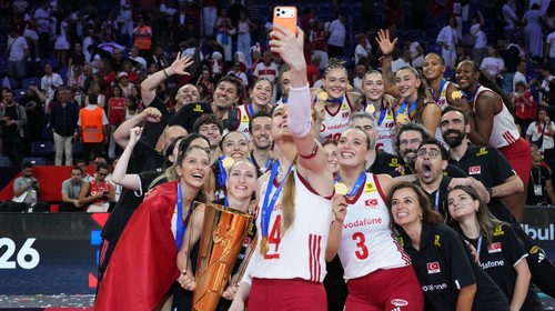 Turecko - Taliansko, 3:2, domáce volejbalistky obhájili titul majstra Európy