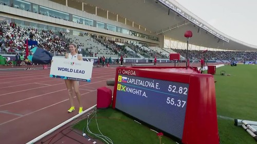 Naživo na JOJ ŠPORT: Emma Zapletalová vyhrala na mítingu Diamantovej ligy