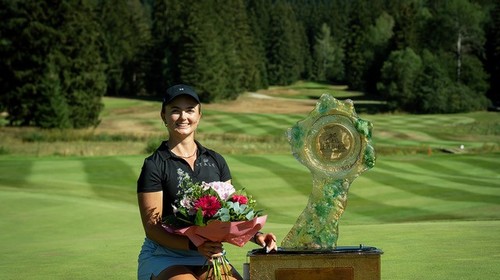 Slovenka Michaela Vavrová víťazkou profesionálneho turnaja Ladies Slovak Golf Open na Táľoch