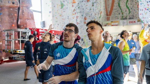 Slovenskí lezci na World Climbing Europe Series Žilina 2026 v semifinále LEAD