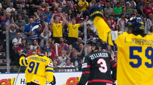 Švédsko má bronzovú medailu z MS! Nad Kanadou vyhralo 4:2