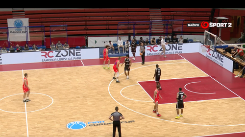 KK Samobor - BC Prievidza 83:103, odveta o týždeň takisto na JOJ ŠPORT