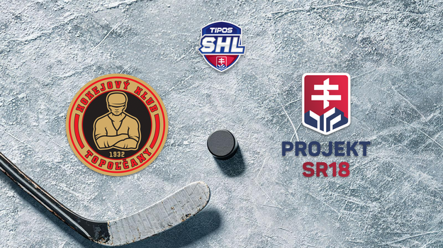Hokejová bitka v Tipos SHL! Topoľčany vyzvú slovenskú osemnástku, sledujte na JOJ Šport