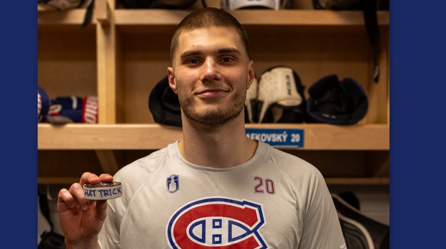 SLAFKOVSKÝ spasil Montreal, strelil HATTRICK