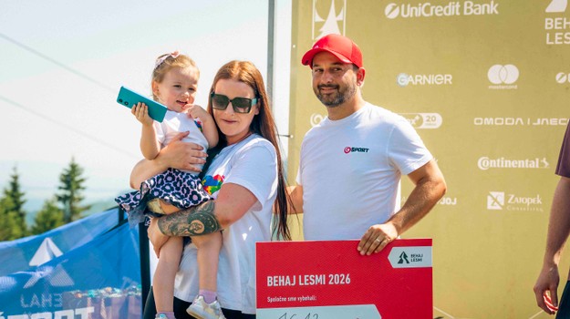 Karolínke sme na Behaj lesmi v Bachledovej doline vyzbierali 1612 eur!