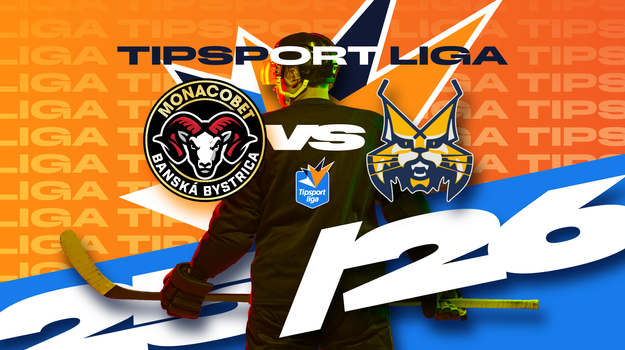 HIGHLIGHT: HC MONACObet Banská Bystrica - HK Spišská Nová Ves 6:4 v predohrávke 42. kola Tipsport ligy