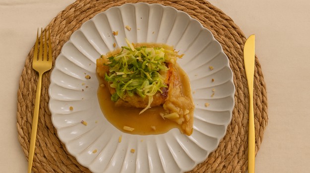 Pečená plnka s hruškovými variáciami